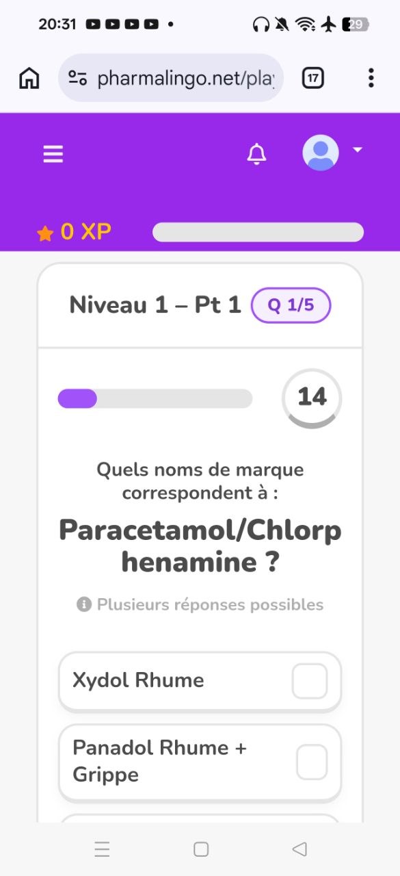 Mode Jeu Étape 3